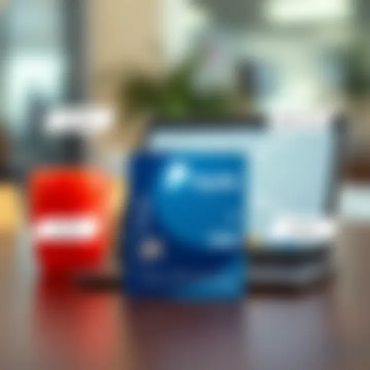 Utilizing Debit Cards with PayPal Diagram showing the use of debit cards with PayPal