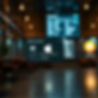 Visual representation of the Apple Credit Card address management system