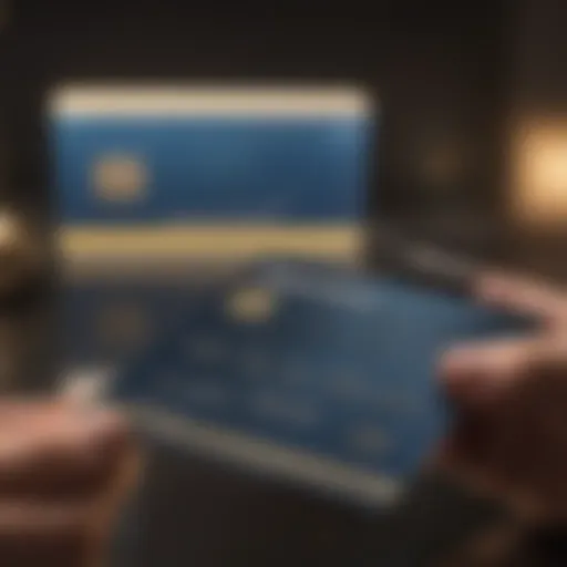 Illustration showcasing the concept of authorized users on credit cards