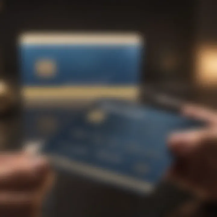 Illustration showcasing the concept of authorized users on credit cards