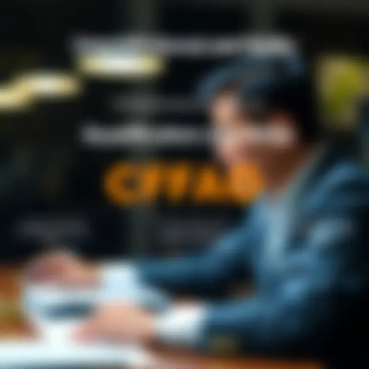 Graphical representation of CFAO qualifications and skills