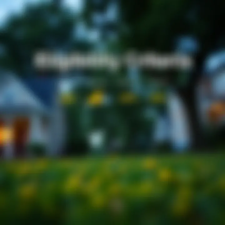 Eligibility Criteria for HUD Loans in Indiana Eligibility criteria infographic for HUD loans