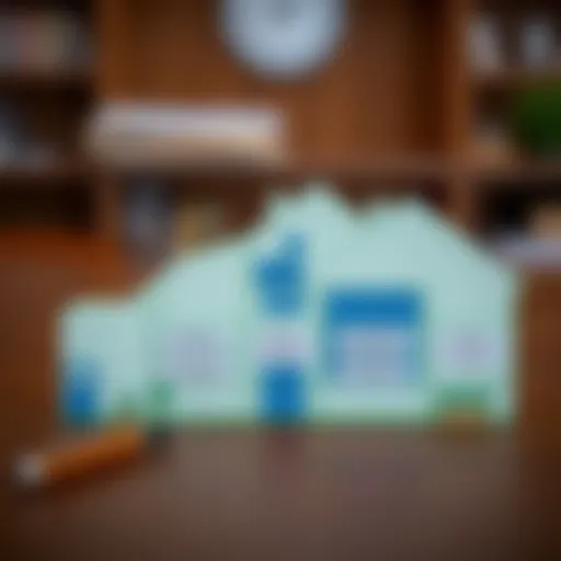 Illustration showing the structure of HUD loans