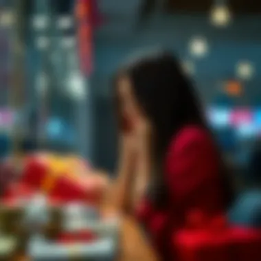 Visual representation of consumer behavior influenced by gift cards