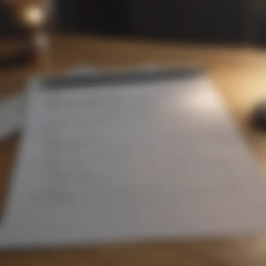 Detailed outline of a personal loan proposal structure