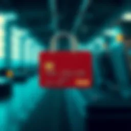 A visual representation of credit card security features