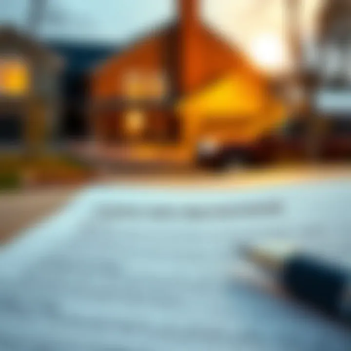 Key Components of a Residential Lease Agreement Illustration of a residential lease agreement highlighting key terms