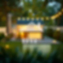 Diagram illustrating household energy consumption breakdown