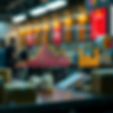 NFT Market Trends and Insights An infographic illustrating NFT market trends and statistics