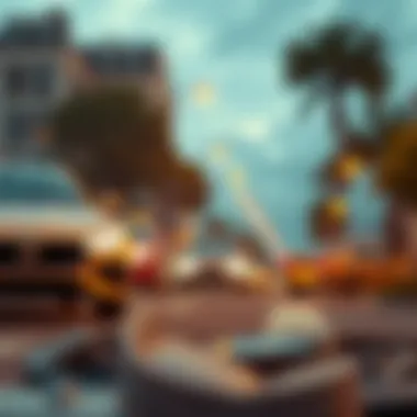 Visual representation of financial implications of leasing