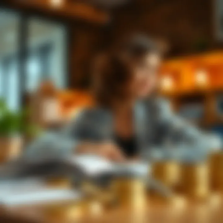 Financial Education and Literacy A conceptual image representing financial education and literacy