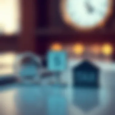 Tax Compliance and Business Growth Icons Icons representing tax compliance and business growth