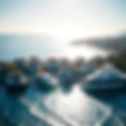 Aerial view of Costa del Sol showcasing stunning coastal properties