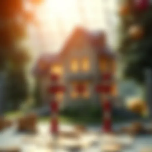 Overcoming Financial Hurdles Illustration depicting financial hurdles