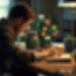 Diverse income sources illustrated