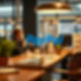 Integration of PayPal Financing in Business Operations Illustration of digital payment integration