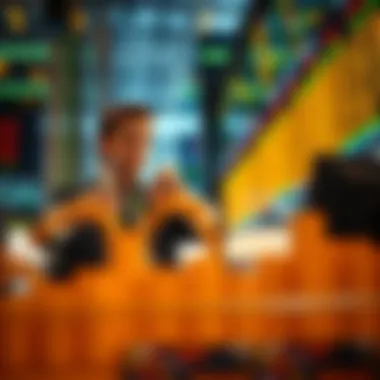 Investors strategizing based on market insights