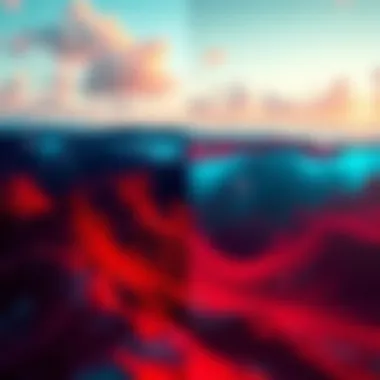 Navigating Industry Boundaries Comparison of red ocean and blue ocean environments