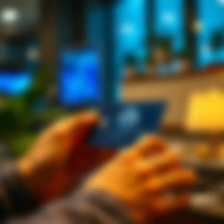 User-friendly interface for American Express services