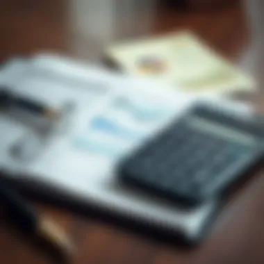 Strategic Planning Essentials A planner and a calculator symbolizing strategic planning.