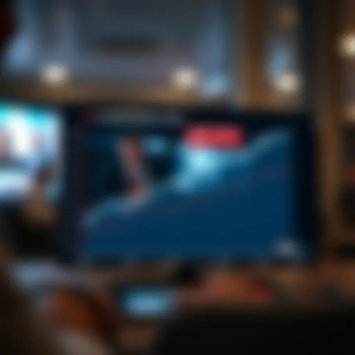 Trends in Streaming Financial News Consumption A graph illustrating the rise of streaming financial news consumption