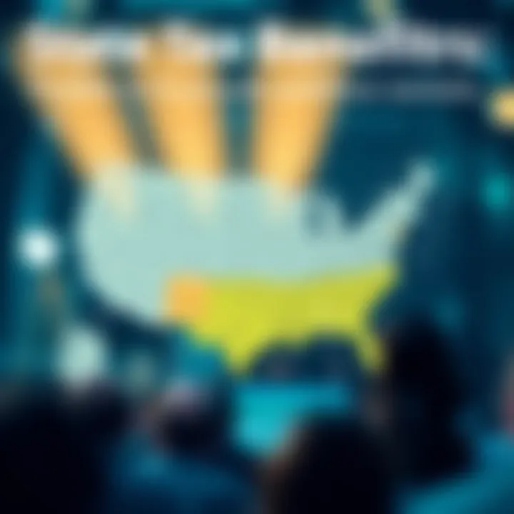 State Tax Benefits Visualization Visual representation of tax benefits by state