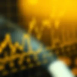 Graph illustrating gold price trends in 2000