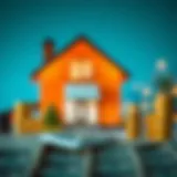 A graphical representation of how additional payments affect mortgage balance