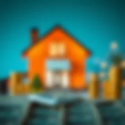A graphical representation of how additional payments affect mortgage balance