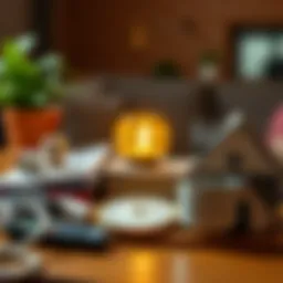 Visual representation of mortgage components