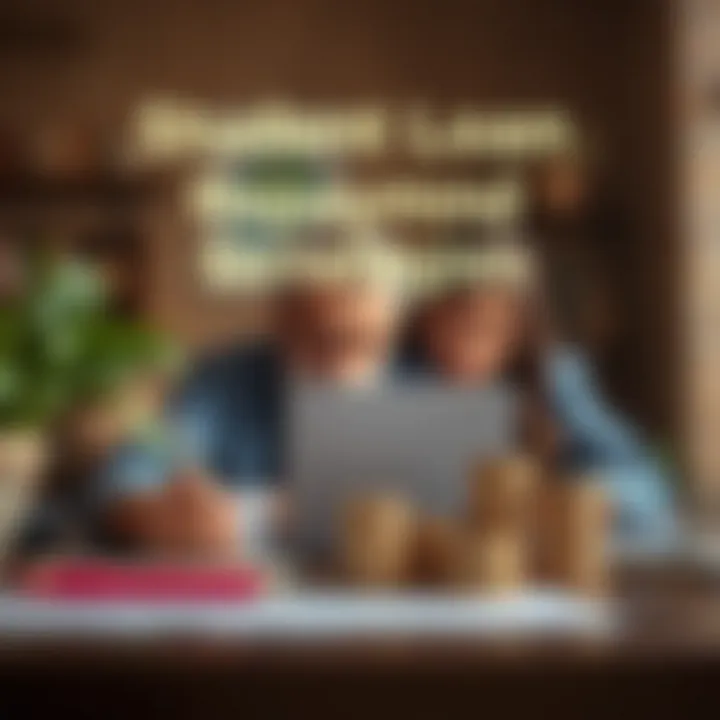 Student Loan Repayment Strategies Visual representation of repayment strategies for student loans