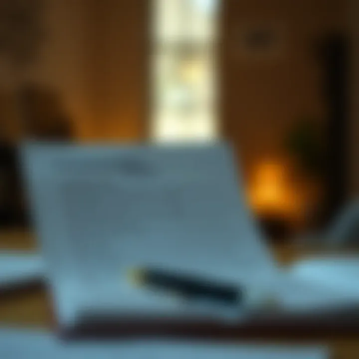 Checklist of documentation needed for mortgage application with disability income