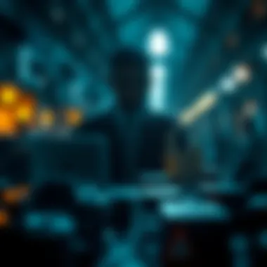 Conceptual image showing the complexities of account restoration