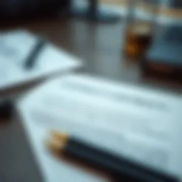 Detailed overview of a contract layout