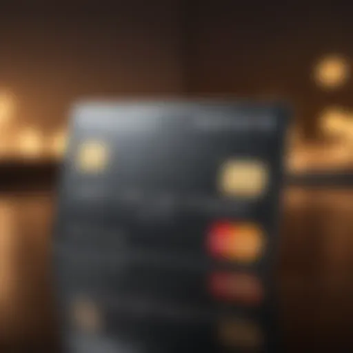 Illustration of a credit card with activation symbols